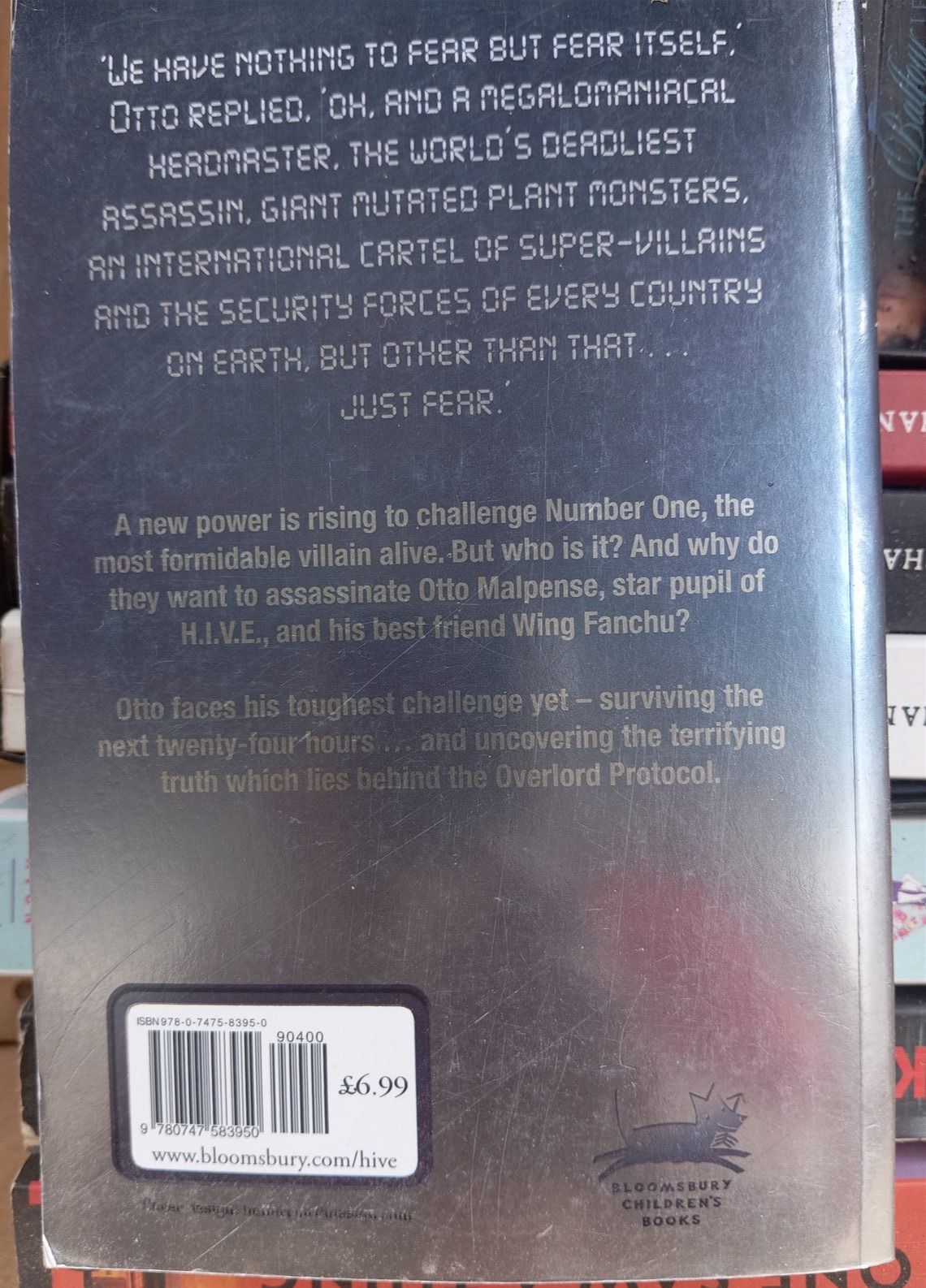 H.I.V.E. The Overlord Protocol back